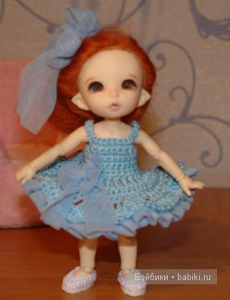 Рыжий топик — Одежда и обувь для кукол BJD (БЖД): 1/3