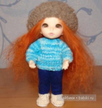 Рыжий топик — Одежда и обувь для кукол BJD (БЖД): 1/3