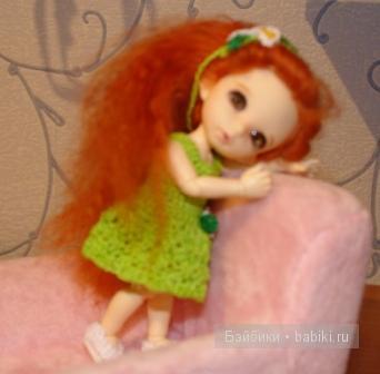 Рыжий топик — Одежда и обувь для кукол BJD (БЖД): 1/3 (фото 5)