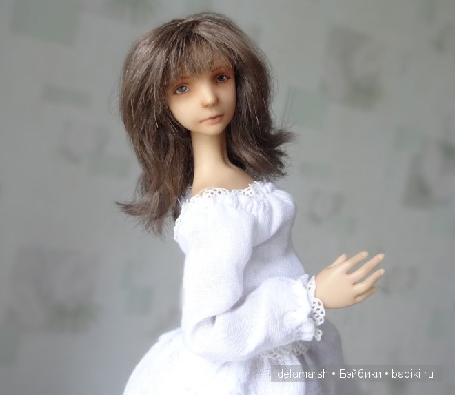 Мишель, авторская кукла, Наталья Саморукова, молд - Аврора