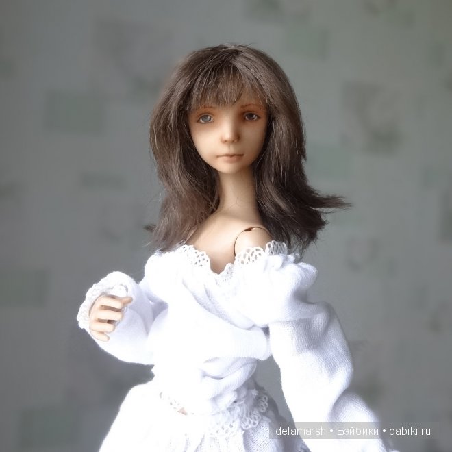 Мишель, авторская кукла, Наталья Саморукова, молд - Аврора