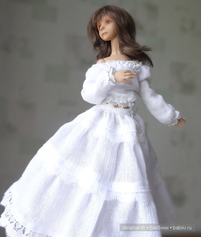 Мишель, авторская кукла, Наталья Саморукова, молд - Аврора