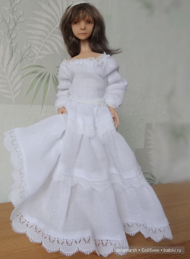 Мишель, авторская кукла, Наталья Саморукова, молд - Аврора