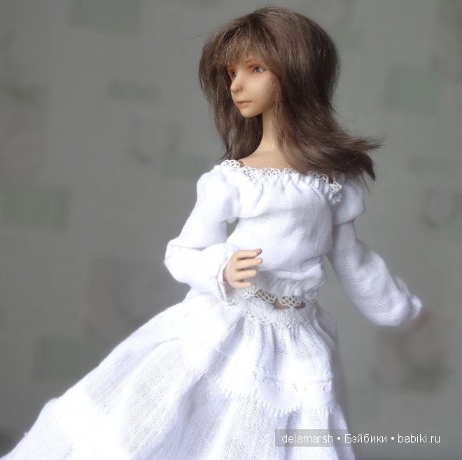 Мишель, авторская кукла, Наталья Саморукова, молд - Аврора