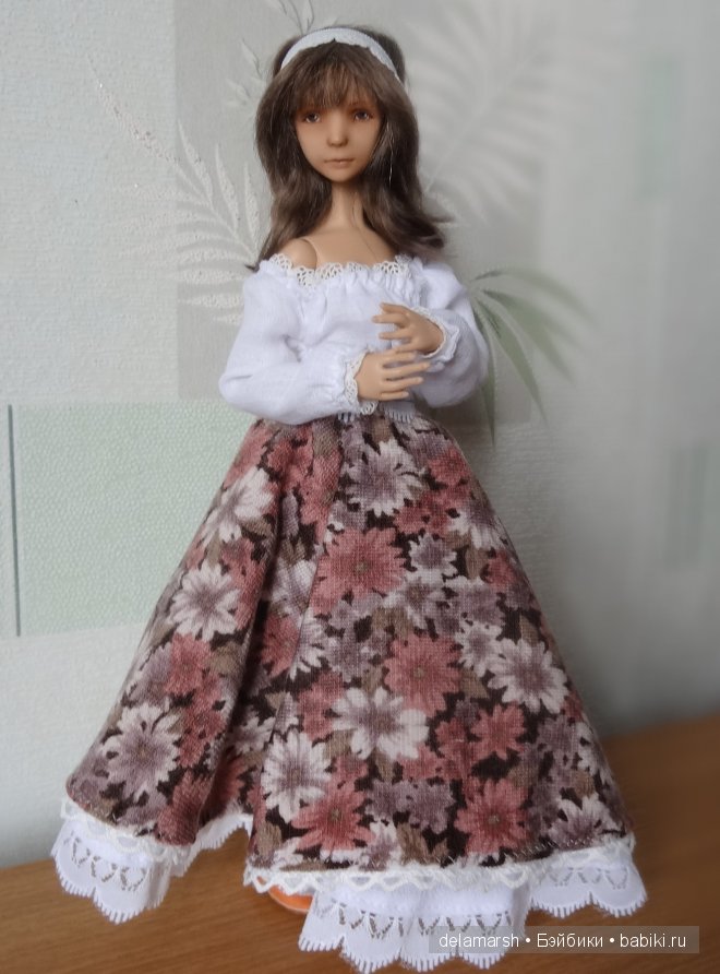 Мишель, авторская кукла, Наталья Саморукова, молд - Аврора