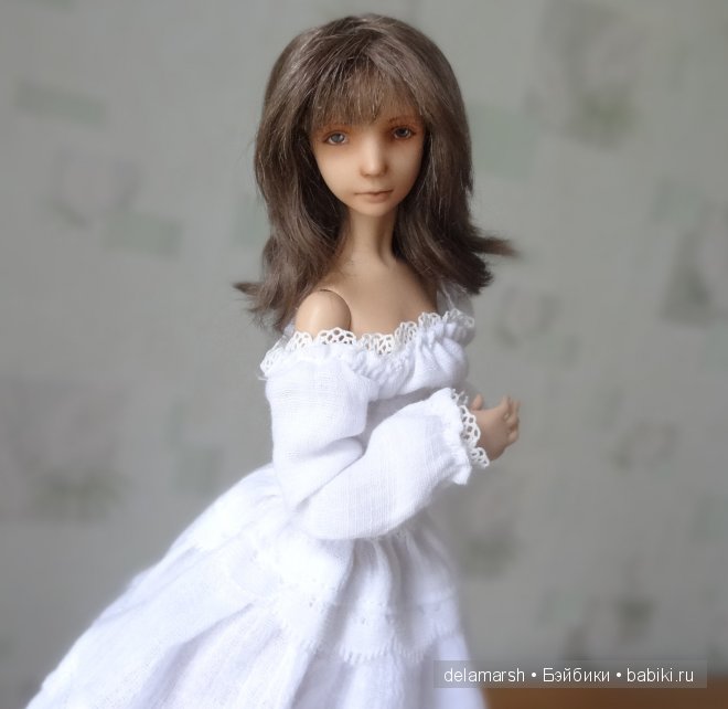 Мишель, авторская кукла, Наталья Саморукова, молд - Аврора