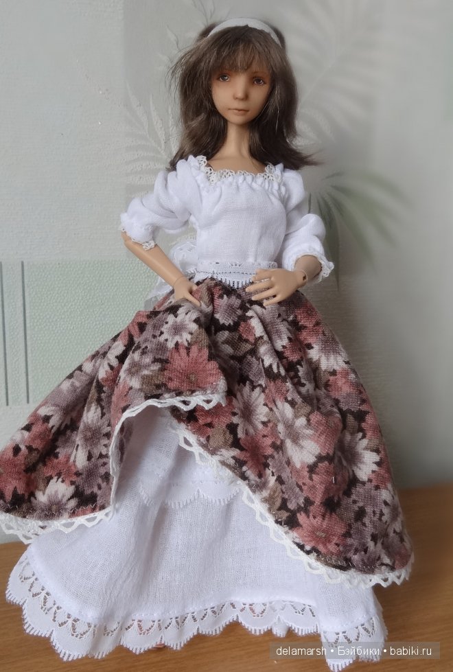 Мишель, авторская кукла, Наталья Саморукова, молд - Аврора