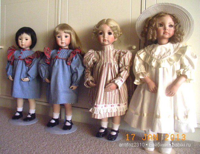 Моя мечта и мое восхищение куклами из фарфора от мастера Дианны Эффнер (фото 3)