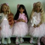 Вот такое счастье живет у меня. Троица от Annette Himstedt