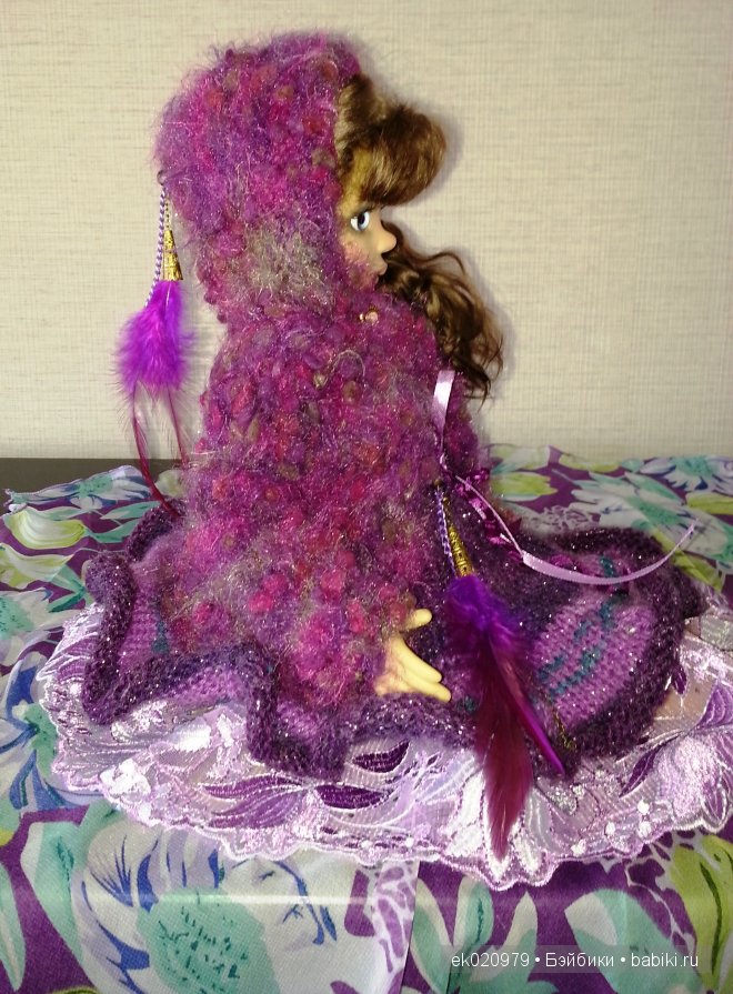 Наряд для кукол МСД от Кайе Виггз "Сливовое очарование" (фото 6)