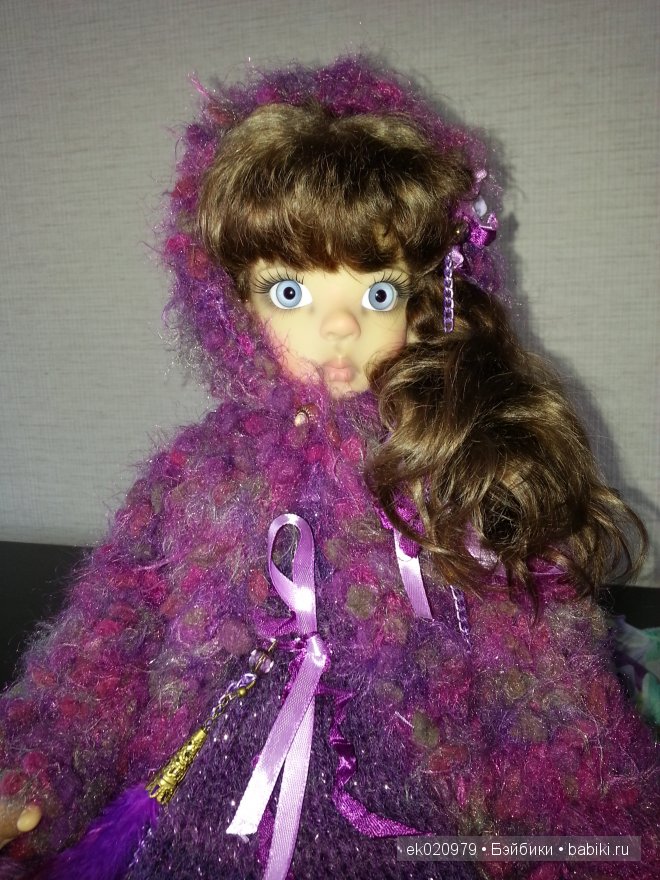 Наряд для кукол МСД от Кайе Виггз "Сливовое очарование"