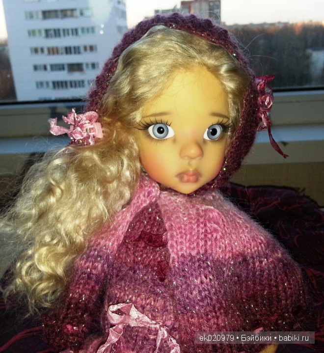 Наряд для кукол МСД от Кайе Виггз "Малиновый туман" (фото 6)