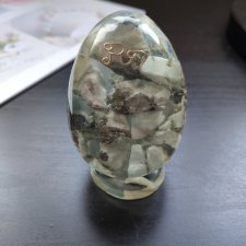 Яйцо из Ларимара. Для куколного домика. Яйцо из Ларимара. Для куколного домика.