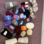 Большой лот пряжи