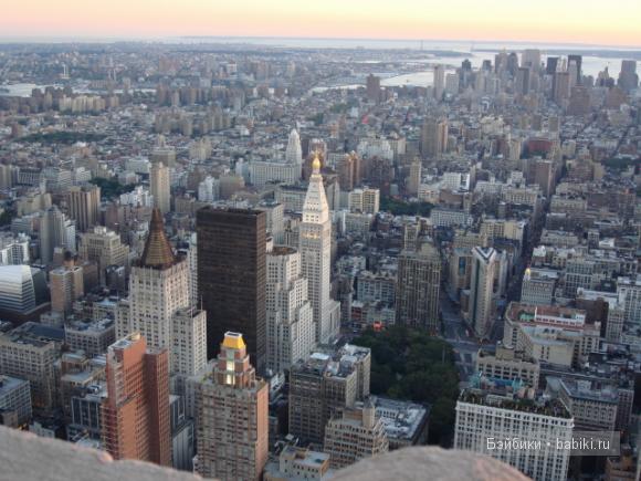 Вид свысока. Эмпайр-стейт-билдинг в Нью-Йорке (фото 7)
