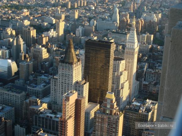 Вид свысока. Эмпайр-стейт-билдинг в Нью-Йорке (фото 2)