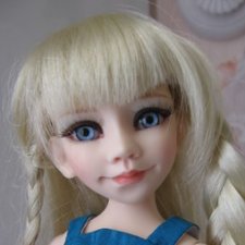 Коллекционная BJD куколка «Великолепная» от автора Berdine Creedy.