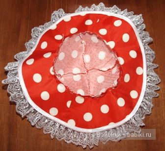 Маленькая шляпка для маленькой мисс. Шляпка для куклы своими руками (фото 7)