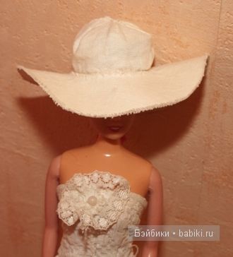 Маленькая шляпка для маленькой мисс. Шляпка для куклы своими руками