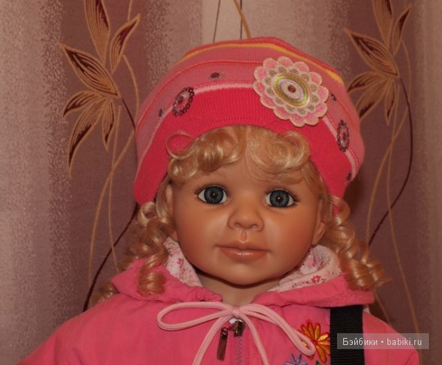 Зарисовки с зонтиком. Коллекционная кукла от Моники Петер-Ляйхт