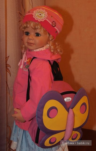 Зарисовки с зонтиком. Коллекционная кукла от Моники Петер-Ляйхт (фото 10)