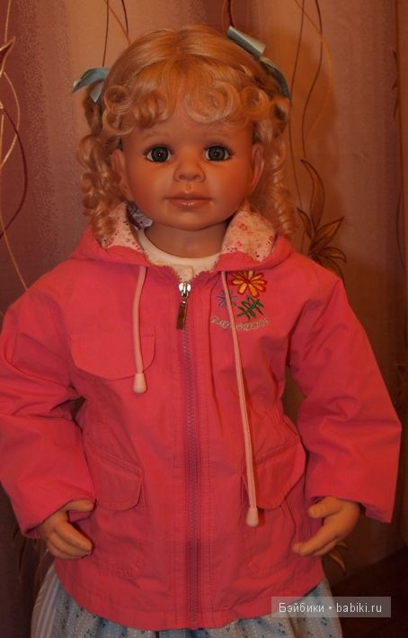 Зарисовки с зонтиком. Коллекционная кукла от Моники Петер-Ляйхт