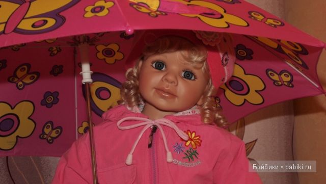 Зарисовки с зонтиком. Коллекционная кукла от Моники Петер-Ляйхт (фото 8)