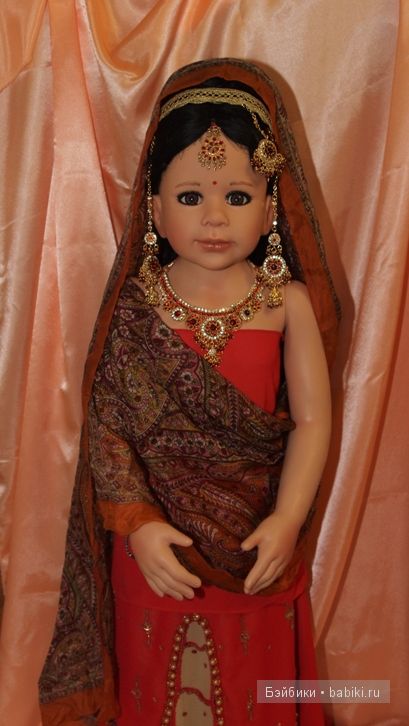 Шива продолжает рассказ об Индии. Masterpiece doll