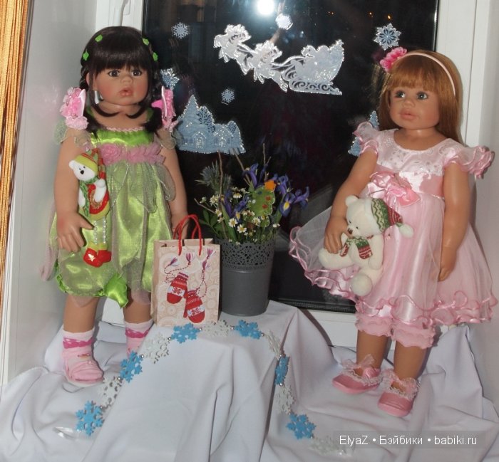 Предновогодние хлопоты — Куклы Monika Levenig и Monika Peter