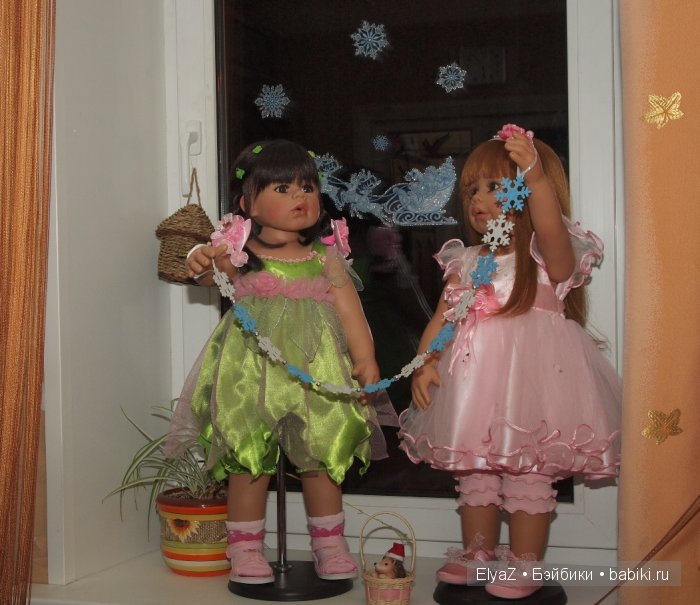 Предновогодние хлопоты — Куклы Monika Levenig и Monika Peter (фото 4)