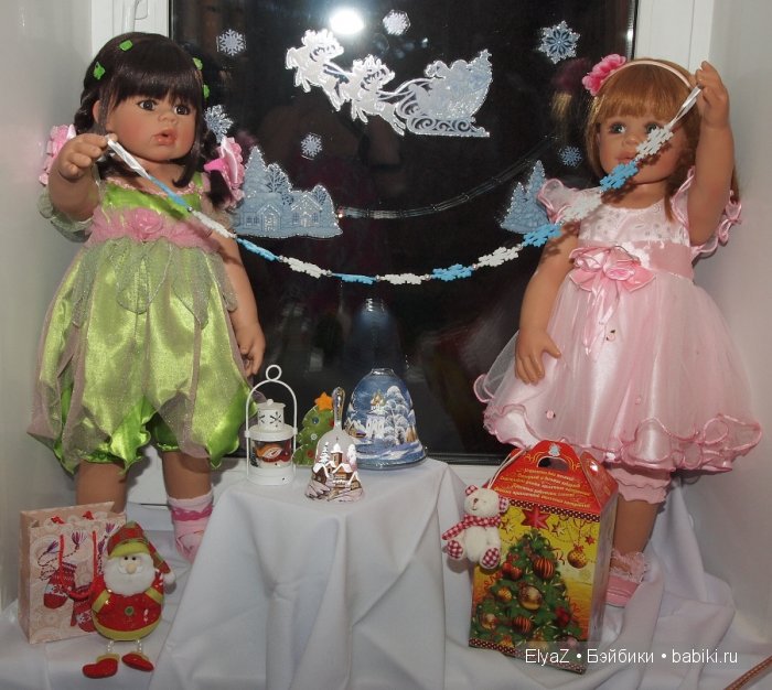 Предновогодние хлопоты — Куклы Monika Levenig и Monika Peter