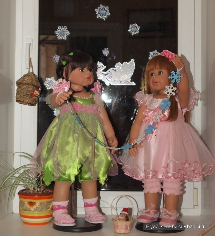 Предновогодние хлопоты — Куклы Monika Levenig и Monika Peter (фото 3)
