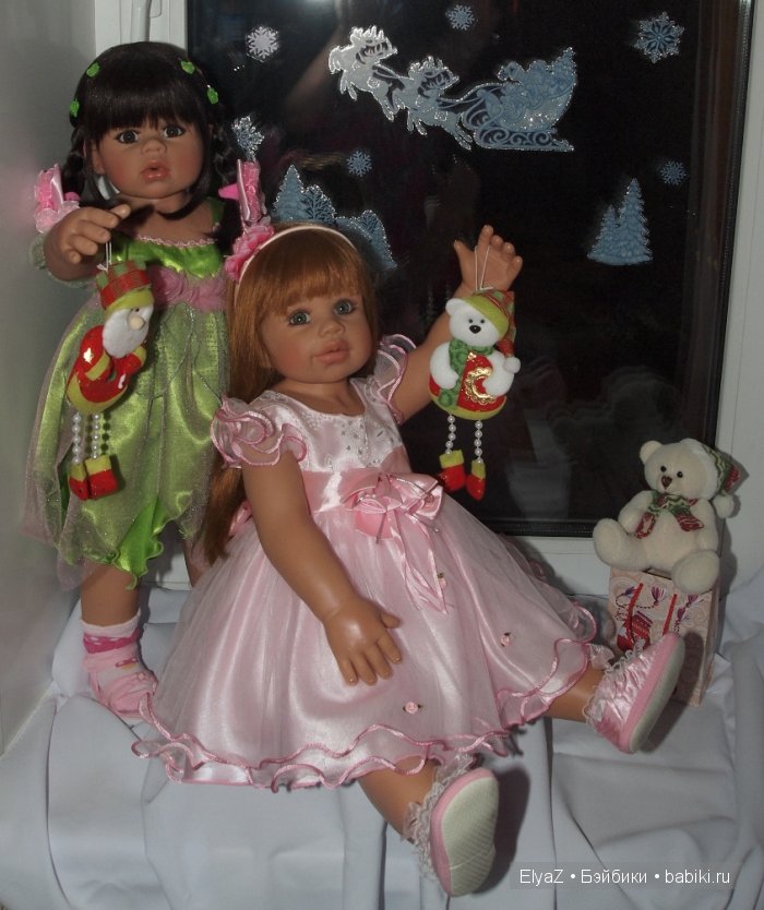 Предновогодние хлопоты — Куклы Monika Levenig и Monika Peter
