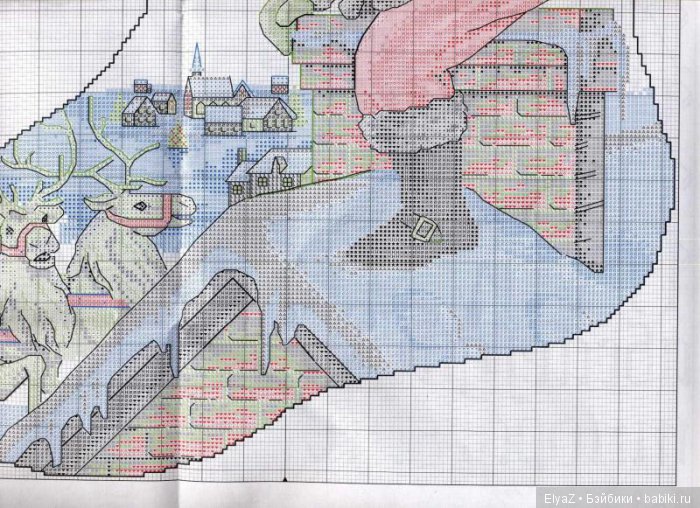 Рождественские сапожки на камин