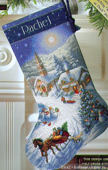 Рождественские сапожки на камин