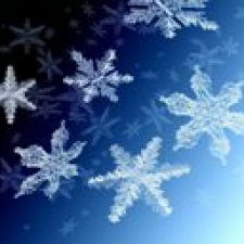 Танцуют снежинки танго на крыше