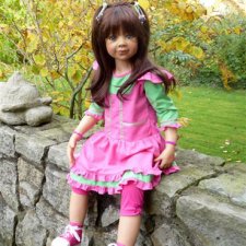 Полностью виниловая шарнирная кукла Никки от Моника Левенинг Лимит 350 шт.