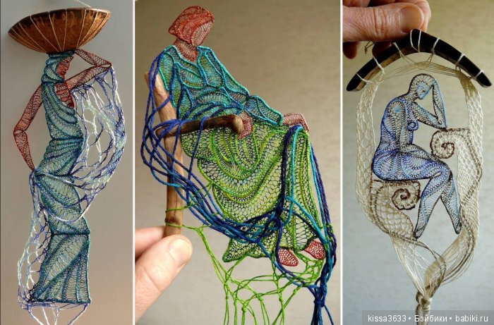 Коклюшки: Потрясающие идеи