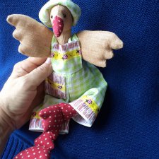 Жили у бабуси веселые гусики