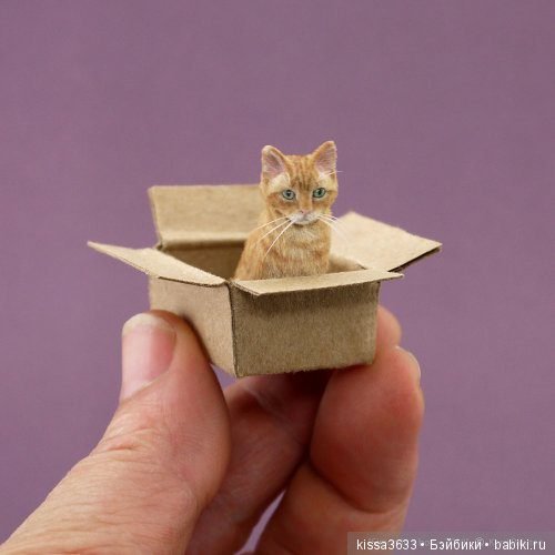 Миниатюрные скульптору животных