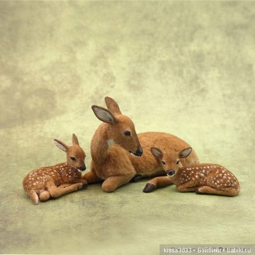 Миниатюрные скульптору животных