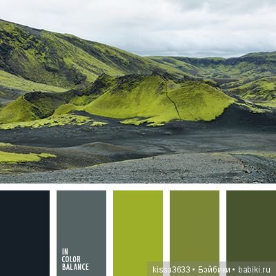 Лexibt сочетания цветов в природе