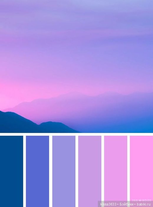 Лexibt сочетания цветов в природе