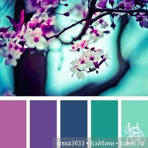 Лexibt сочетания цветов в природе