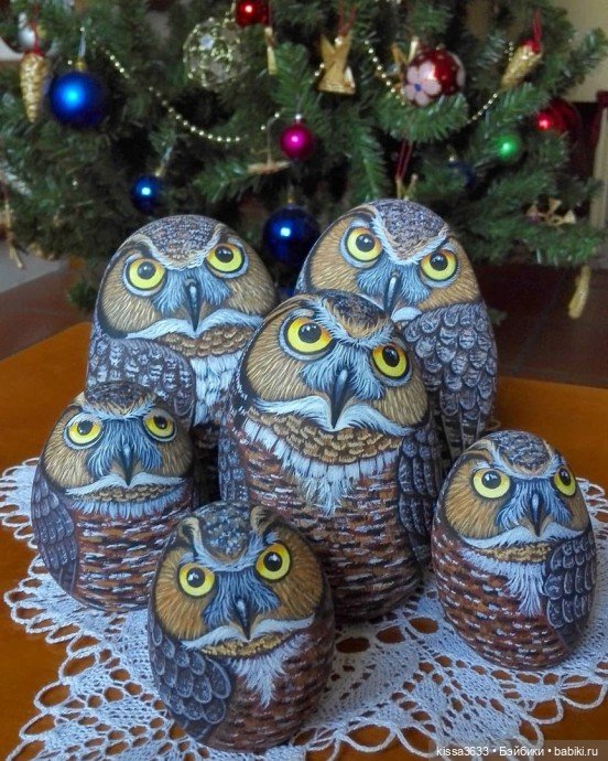 Восхитительные идеи росписи камней под птичек (фото 6)