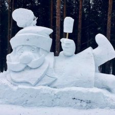 ...если зима радует снегом...