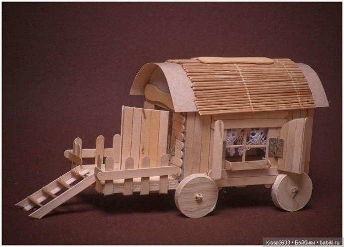 Интересная идея — Кукольная мебель своими руками: МК (фото 10)