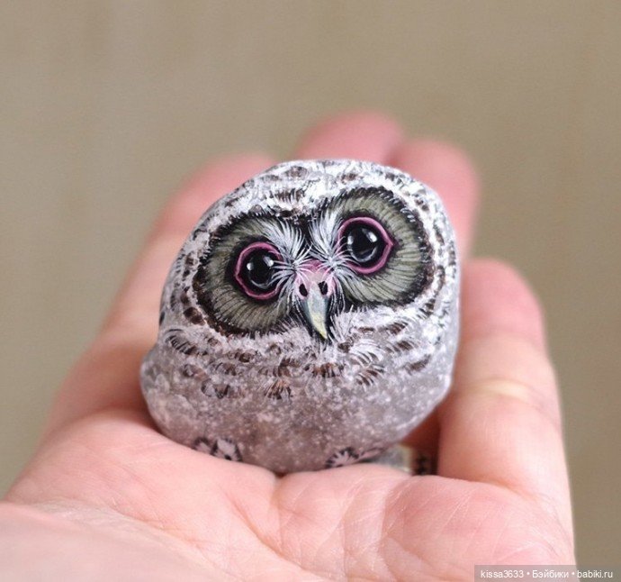 Прелесть невозможная... идеи росписи камней № 2 (фото 5)