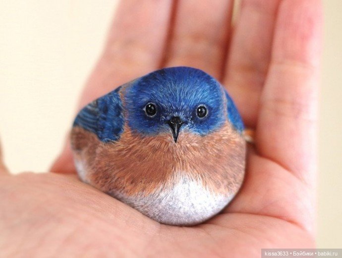 Прелесть невозможная... идеи росписи камней № 2 (фото 2)