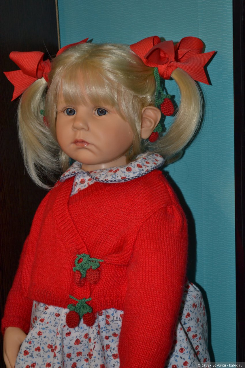 Девочки поссорились — Куклы Hildegard Gunzel (Гюнцель) из винила: Gotz (фото 9)